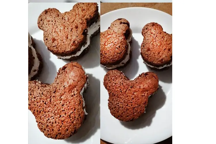 Receta: Sandwich de Brownie de Mickey Mouse