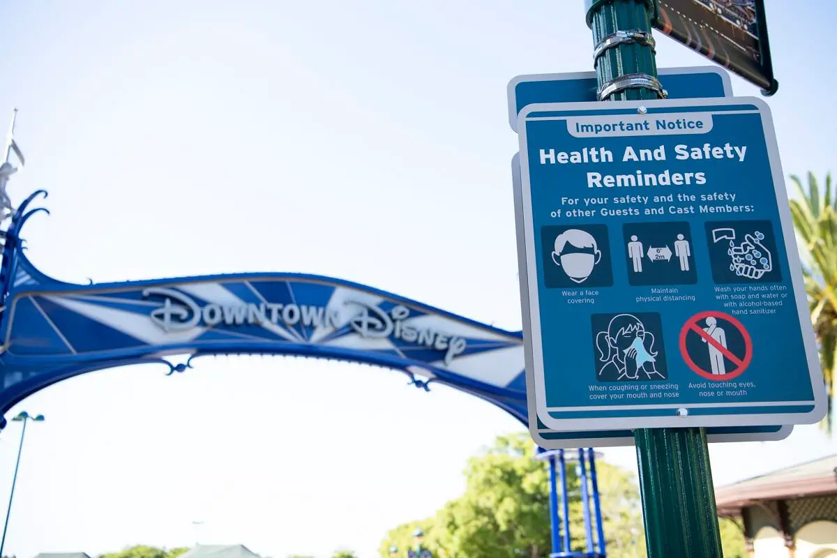 Restricciones vigentes en Disneyland
